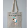 Budget Calico Tote Bag Thumbnail