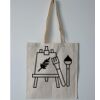 Budget Calico Tote Bag Thumbnail