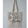Budget Calico Tote Bag Thumbnail