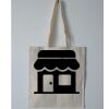 Budget Calico Tote Bag Thumbnail