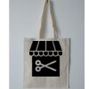 Budget Calico Tote Bag Thumbnail