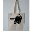 Budget Calico Tote Bag Thumbnail