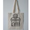 Budget Calico Tote Bag Thumbnail