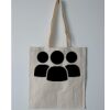 Budget Calico Tote Bag Thumbnail
