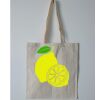 Budget Calico Tote Bag Thumbnail
