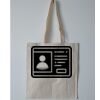 Budget Calico Tote Bag Thumbnail