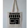 Budget Calico Tote Bag Thumbnail